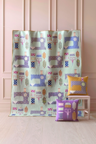 Tilda Patchwork Stoff Baumwolle - Sanctuary - Adina Greygreen
